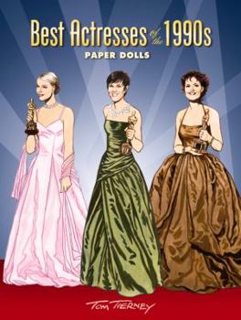 Paperback Best Actresses of the 1990s Paper Dolls Book