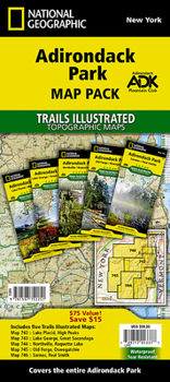 Loose Leaf Adirondack Park [Map Pack Bundle] Book