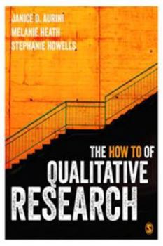 Paperback The How to of Qualitative Research Book