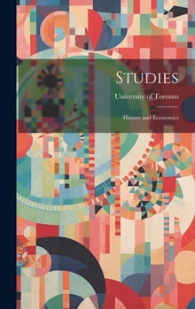 Hardcover Studies: History and Economics Book