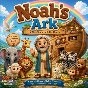 Noah's Ark: A Heartwarming Bible Story for Kids About Faith, Obedience, God's Protection, and His Rainbow Promise (Bible Children Storybook)