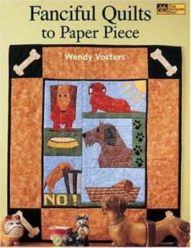 Paperback Fanciful Quilts to Paper Piece Book