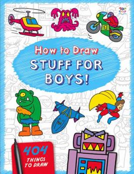 Paperback How to Draw Stuff for Boys Book