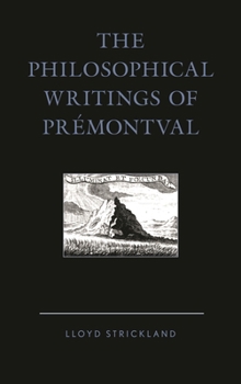 Hardcover Philosophical Writings of Prémontval Book