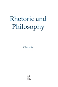 Paperback Rhetoric and Philosophy Book