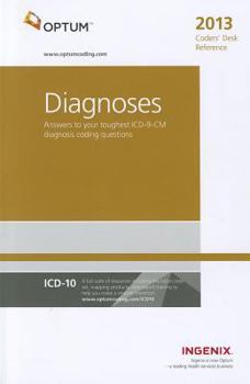 Paperback Coders' Desk Reference for Diagnoses 2013 Book