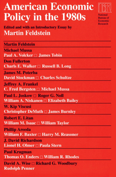 Paperback American Economic Policy in the 1980s Book