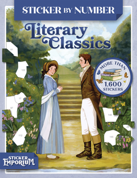 Paperback Sticker by Number Literary Classics Book