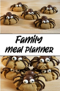 Family Meal Planner: wonderful Blank Lined Gift Meal Planner For FAMILIES TO planning out your meals.