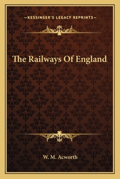 Paperback The Railways Of England Book