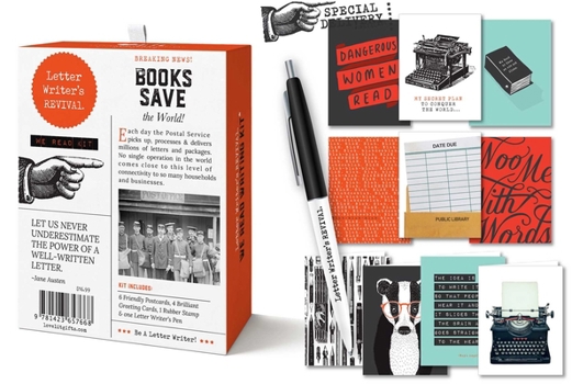 Misc. We Read Letter Writer's Revival Kit Book