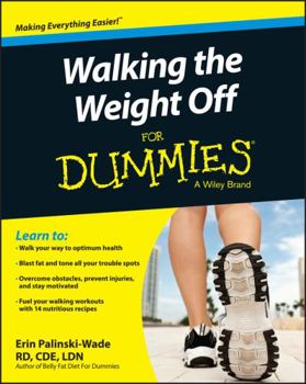 Paperback Walking the Weight Off for Dummies Book