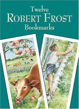 Paperback Twelve Robert Frost Bookmarks Book