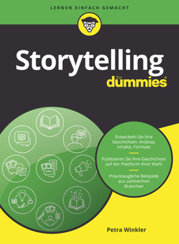 Paperback Storytelling für Dummies [German] Book