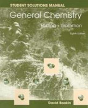 Paperback Student Solutions Manual for Ebbing S General Chemistry, 8th Book