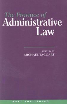 Hardcover Province of Administrative Law Book