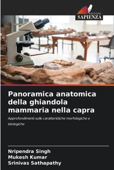 Paperback Panoramica anatomica della ghiandola mammaria nella capra [Italian] Book