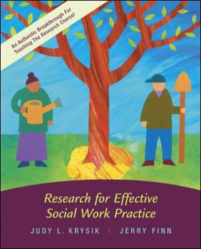 Hardcover Research for Effective Social Work Practice Book