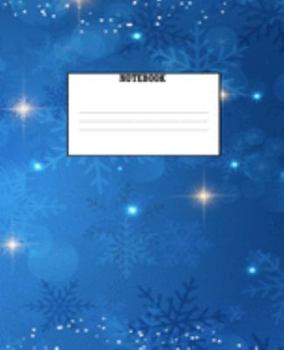 Paperback Notebook: Enjoy the gentle snowfall with this uplifting Christmas Journal! Book