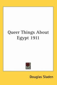 Paperback Queer Things About Egypt 1911 Book