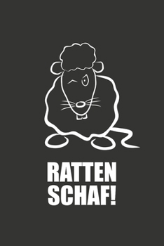 Rattenschaf von ECHT SCHAF DESIGN: Kariert Notizbuch, ca. A5, 120 Seiten (German Edition)