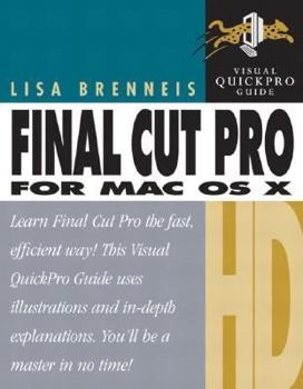 Paperback Final Cut Pro HD for Mac OS X Book