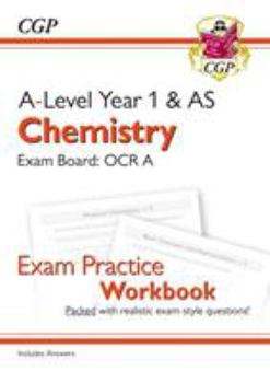 Paperback A-Level Chemistry OCR AS Exam Workbook Book