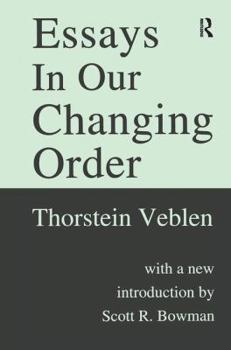 Hardcover Essays in Our Changing Order Book