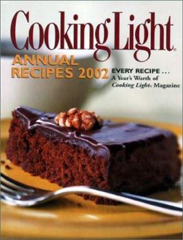 Hardcover Cooking Light: Annual Recipes 2002 Book