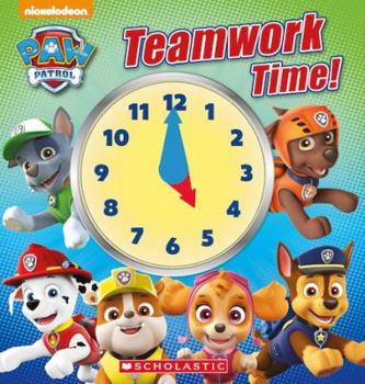 Hardcover Paw Patrol Teamwork Time Book