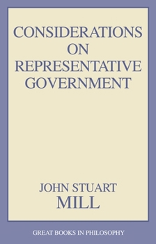 Paperback Considerations on Representative Government Book