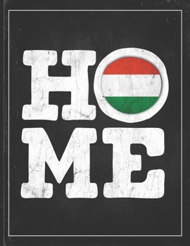 Home: Hungary Flag Planner for Hungarian Coworker Friend from Budapest  Undated Planner Daily Weekly Monthly Calendar Organizer Journal