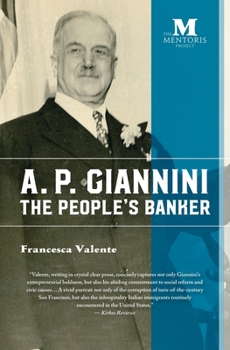 Paperback A. P. Giannini: The People's Banker Book