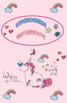 Unicorn Journal and Notebook for Girls - Composition Size (5.5"x8.5"): With Lined and Blank Pages, Perfect for Journal, Doodling, Sketching and Notes