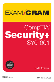Paperback Comptia Security+ Sy0-601 Exam Cram Book