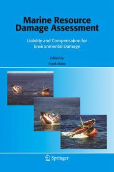 Hardcover Marine Resource Damage Assessment: Liability and Compensation for Environmental Damage Book