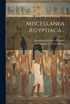 Paperback Miscellanea Ægyptiaca... [French] Book