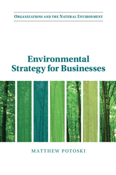 Paperback Environmental Strategy for Businesses Book