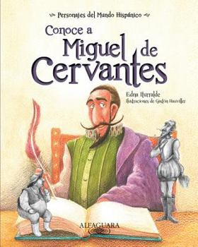 Paperback Conoce A Miguel de Cervantes [Spanish] Book