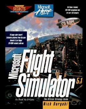 Paperback Microsoft Flight Simulator 5.1: The Official Strategy Guide Book