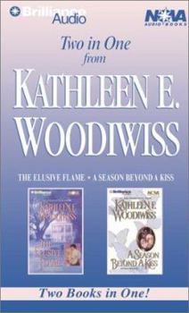 Audio Cassette Kathleen E. Woodiwiss Collection: The Elusive Flame, a Season Beyond a Kiss Book