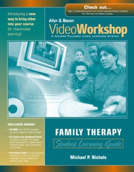 Paperback Family Therapy: Student Learning Guide [With CDROM] Book