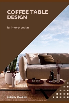 Paperback coffee table design: for interior design Book