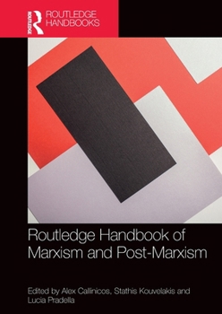 Paperback Routledge Handbook of Marxism and Post-Marxism Book