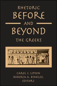 Hardcover Rhetoric before and beyond the Greeks Book