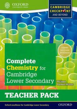 Paperback Complete Chemistry for Cambridge Secondary 1 Teacher Pack: For Cambridge Checkpoint and Beyond Book