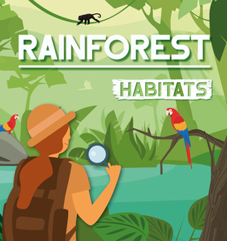 Library Binding Rainforest Habitats Book