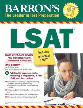 Paperback LSAT with Online Tests Book