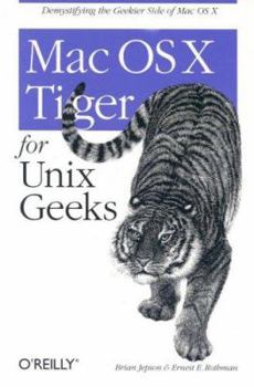 Paperback Mac OS X Tiger for Unix Geeks Book