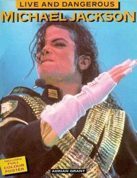 Paperback Michael Jackson: Live: Dangerous [With Poster] Book